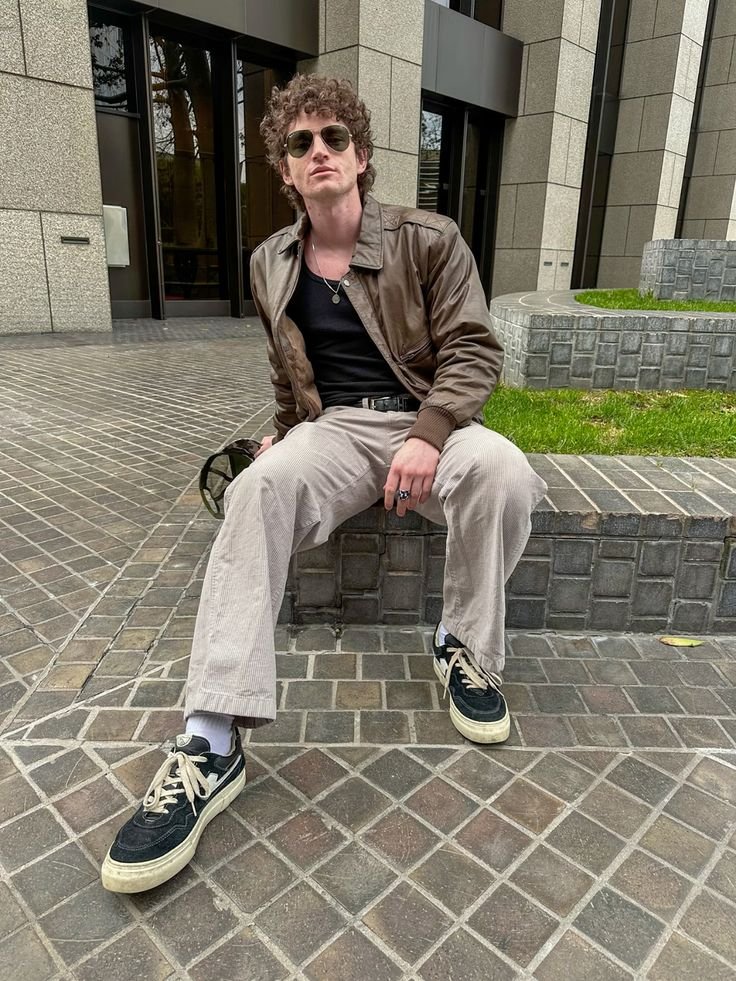 The Power of Sunglasses: Style Meets Function aviator glasses, leather jacket, abercrombie…