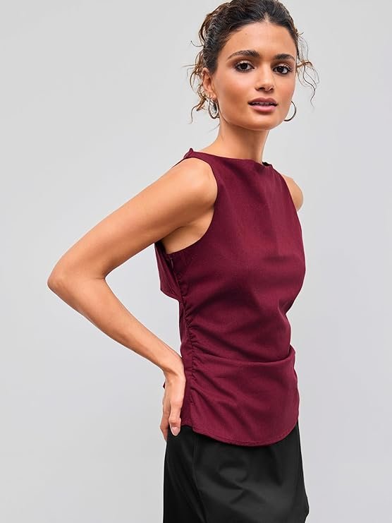 redsleeveless redsleeveless